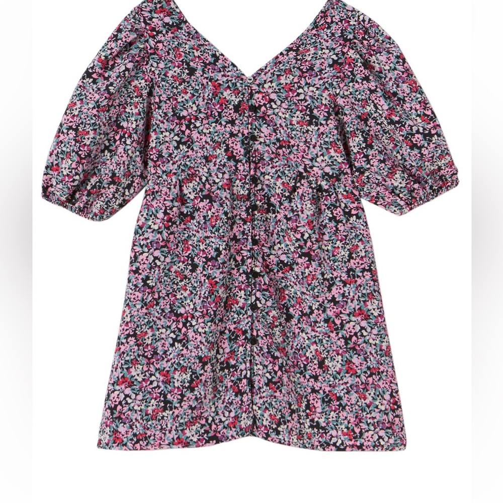 Zara floral shirt dress, size 9